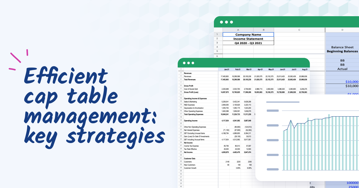 Efficient cap table management: key strategies for finance leaders