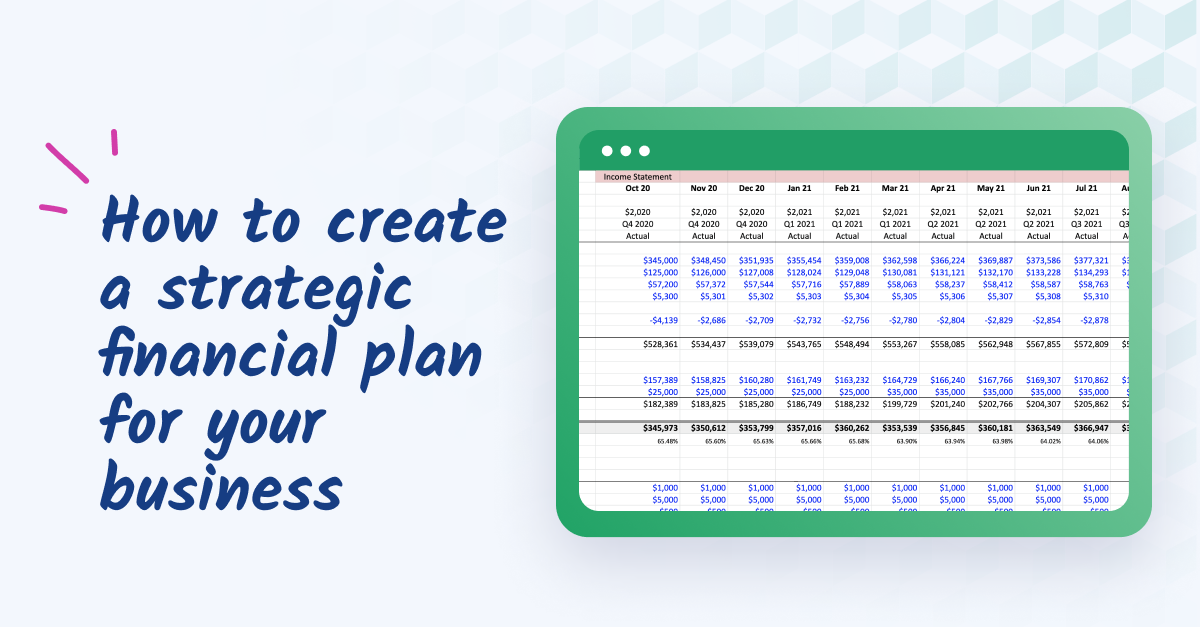 How to create a strategic financial plan for your business in 2024